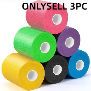 3 rolls-Spring/Summer Upgraded Elastic Foam Bandage | Sports Sponge Strap, Essential for Wrist, Ankle, and Knee Support with Anti Sweat Bandage