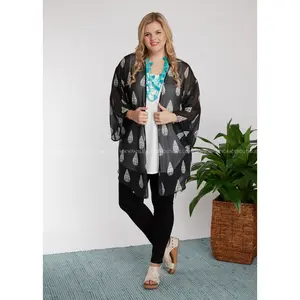 Don't Let Me Down Kimono- BLACK - LAST ONESS FINAL SALE