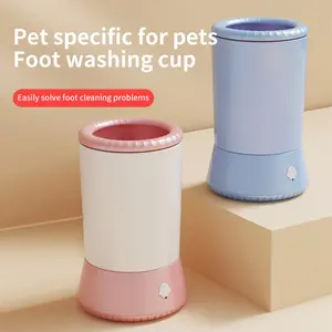 Portable Smart Pet Paw Cleaner - Effective Cleaning Solution for Pets, Compact Design, Easy to Use Electric