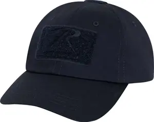 Navy Blue - Tactical Operator Loop Baseball Cap, Adjustable, Unstructured