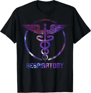 100% Cotton Respiratory Therapist Gift Respiratory Therapy Design T-Shirt