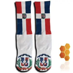 Dominican Flag Socks