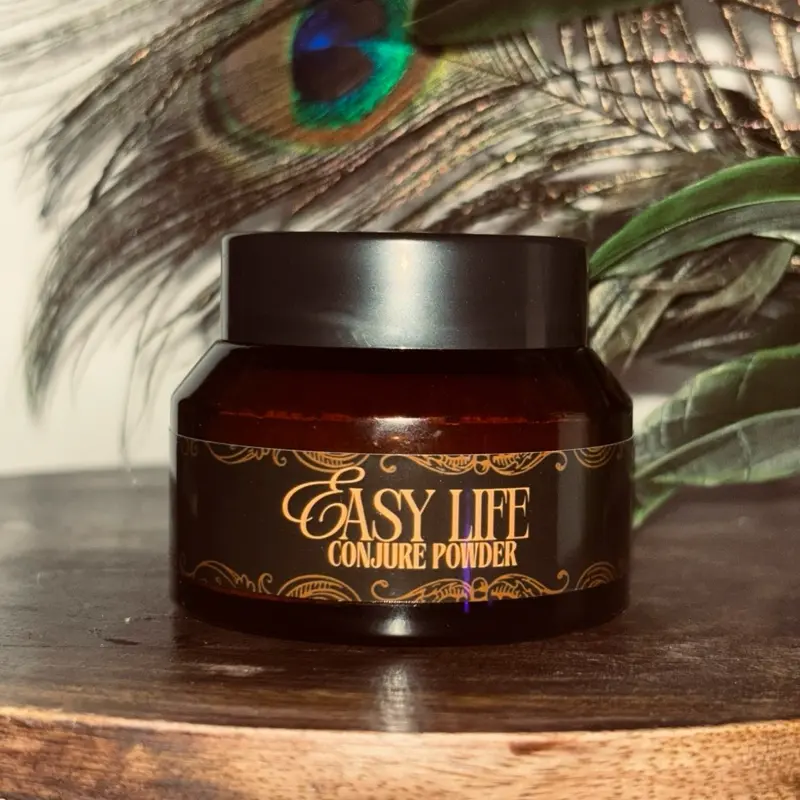 DLG Easy Life Spell Conjure Powder | Maintain a Steady Flow of Luck & Positive Energy, Effortless Ease, Solutions, Problem Solver, Always done for you | Spell Powder Natural