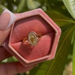 Virgencita Adgustable 18K Gold Plated