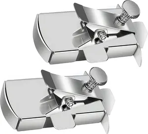 Seam Guide for Sewing Machine, Multifunctional Sewing Machine ,Universal Sewing Quilting Supplies Accessories  2 count Metallic