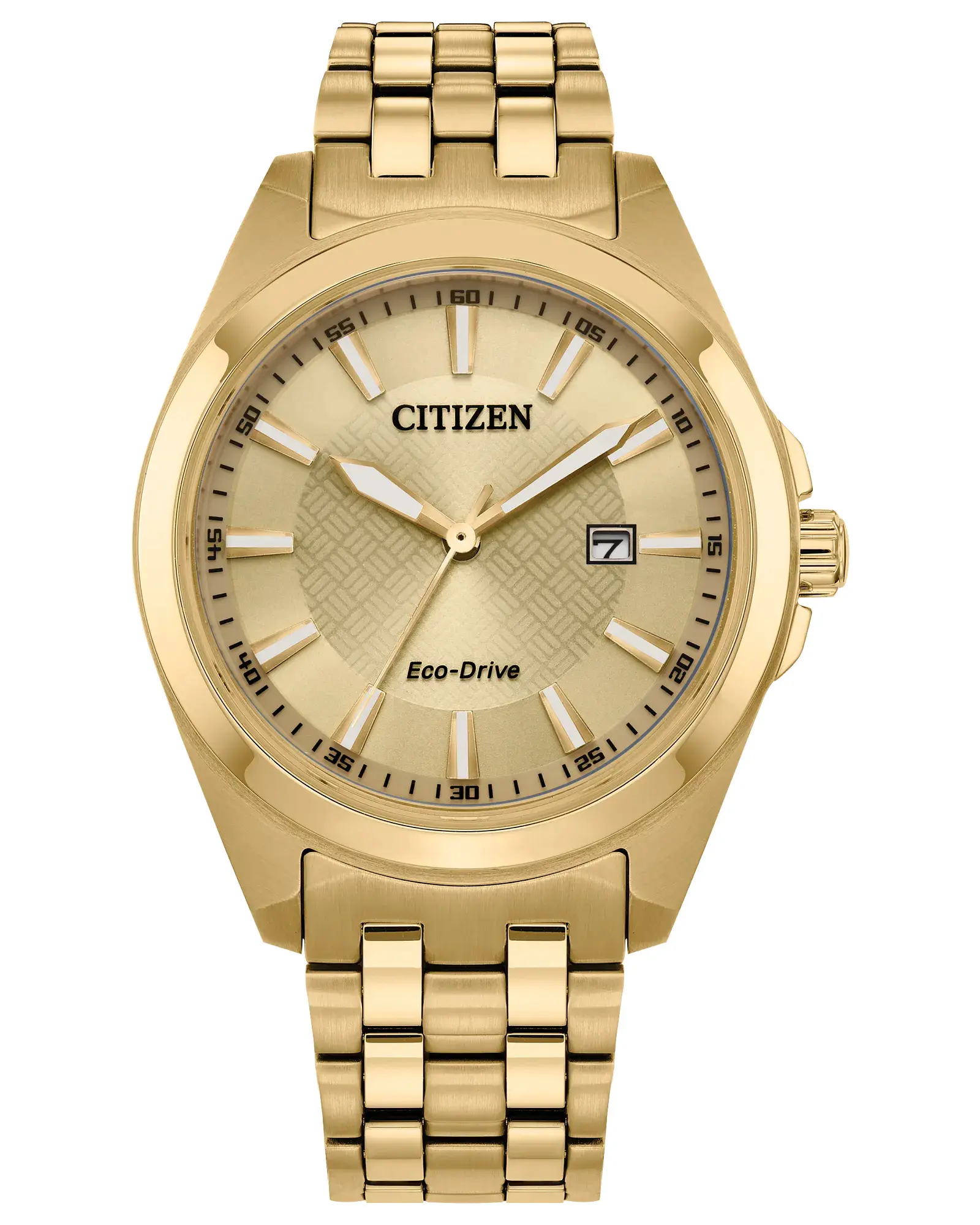 Citizen Eco-Drive Peyten Gold-Tone Mens Watch BM7532-54P Citizen Eco-Drive Peyten Gold-Tone Mens Watch BM7532-54P
