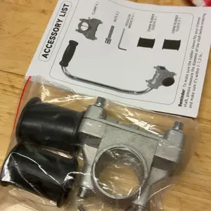 Grass Trimmer Handle, Aluminum Trimmer Handle with Bracket Clip, Multifunctional Garden Trimmer Handle, Power Tool Accessories