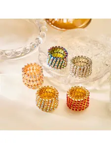 Adjustable Stretch Ring for Women Converts to Bracelet Magic Resizable Ring Fashion Jewelry Versatile Two in One Ring Bracelet Set Trendy Minimalist Ring for Daily Wear