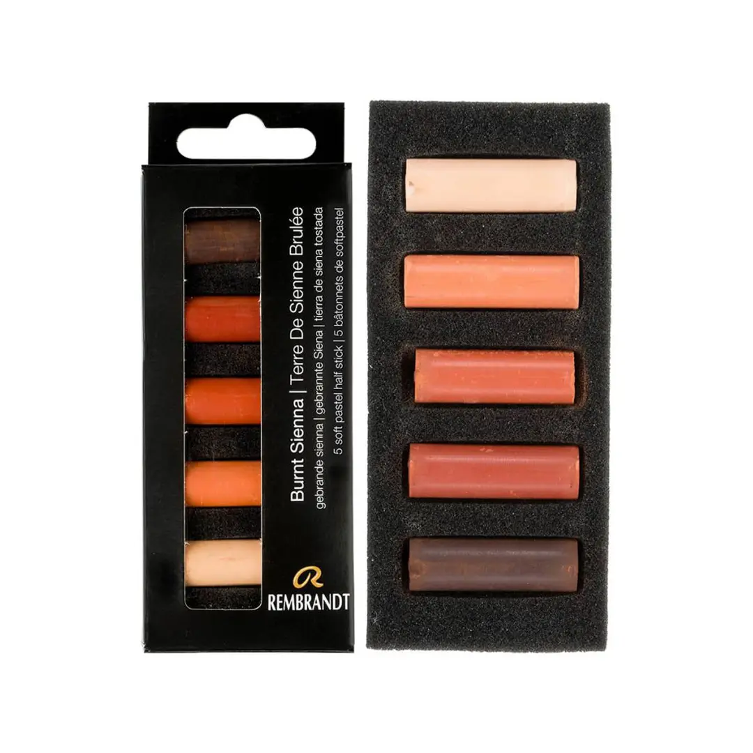 Rembrandt Soft Pastels Set 1/2 stick - Rich Oranges Rembrandt Soft Pastels Set 1/2 stick - Rich Oranges