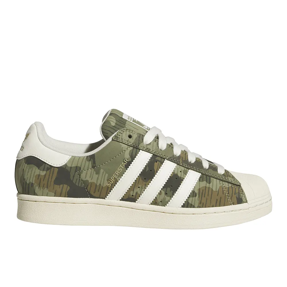 adidas Mens Superstar Adv Skate Skate Sneakers Shoes - Green