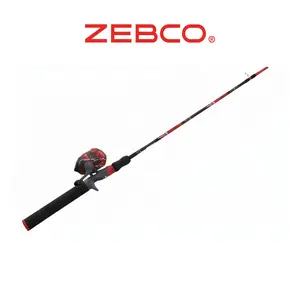 Zebco Splash Spincast Reel and 6-Foot Medium Power Fiberglass Fishing Rod Combo, Moderate Action, Ambidextrous Retrieve