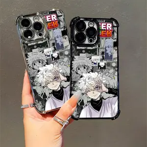 Hunter X Hunter Killua Zoldyck Collage Anime Phone Case, Unique Cosplay Decor for Anime Fans, Compatible with iPhone 11/12/13/14/15/16 (Pro Max/Plus)