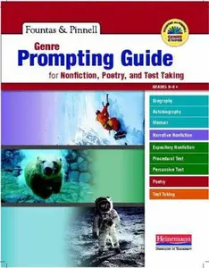 USED-Fountas & Pinnell Genre Prompting Guide for Nonfiction, Poetry, and Test Taking by Fountas, Irene (Spiral-bound)