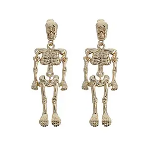 Dangle Skeleton Earrings