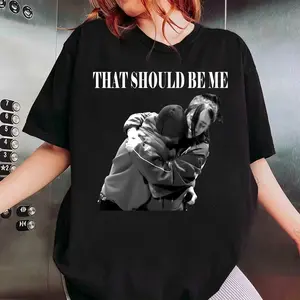 That Should Be Me Fangirl Black White Shirt – Viral Pop Concert Shirt, Sad Girl Aesthetic, Music Fan Outfit, Trending Tour Season Gift