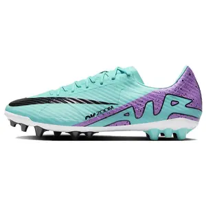 Nike Zoom Vapor 15 Academy AG Artificial Grass Soccer Cleats - Men's/Women's Athletic Durable Green/Purple Style Shoes, House White Official Maison Mihara Casual Trainers