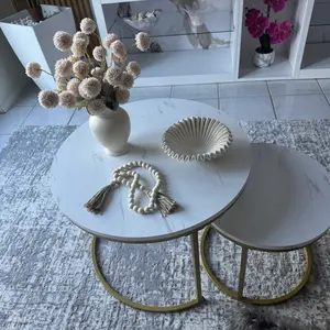 7.8 Inch Quartz Resin Folded Edge Tray, Multi-Purpose Decorative Plate for Living Room/dresser Table, Minimalist Home Decoration, Dessert Plates