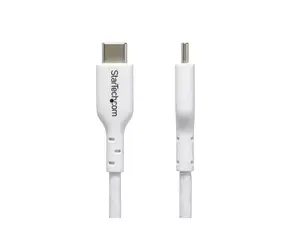 StarTech.com 3m White USB-C Charging Cable, USB C Cable, 60W 3A PD - USB-C cable - 24 pin USB-C to 24 pin USB-C - 10 ft - USB2CC3MWHE