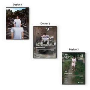 [Sale Up To 40%] [Unframe] ian Album Posters, Underground Rage Rap Wall Art, Dark Internet Hip Hop Aesthetic Decor, Modern Album Cover Artwork, Gift for Fans