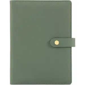 Aesthetic A5 Binder with 6 Golden Rings - Refillable & Sturdy Planner w Pockets Keeps You Perfectly Organized - Mini Notebook with  Closure Works  as Photocard Binder for  Your Cards