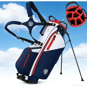 Golf Stand Bag 7 Way Full Length Dividers 900D Weather Resistant Fabric Cooler Pockets Ergonomic Adjustable Strap Lightweight for Men Women