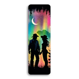 Cowboy Romance - UV Printed Acrylic Bookmark