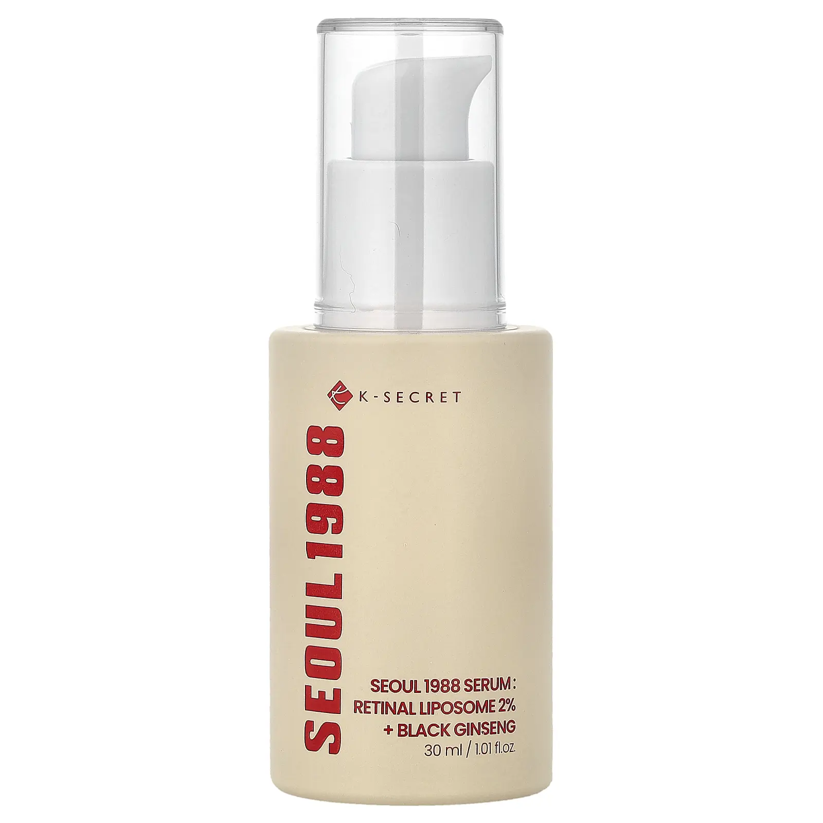 K-Secret Seoul 1988 Serum, Retinal Liposome 2% + Black Ginseng, 1.01 fl oz (30 ml) K-Secret Seoul 1988 Serum, Retinal Liposome 2% + Black Ginseng, 1.01 fl oz (30 ml)