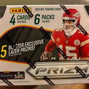 2025 panini PRIZM NFL Trading card Blaster box -1 pack-
