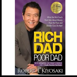Robert T. Kiyosaki Rich Dad Poor Dad 25th Anniversary Edition 336 Pages Personal Finance Classic with Updated Content and 9 Study Session Sections