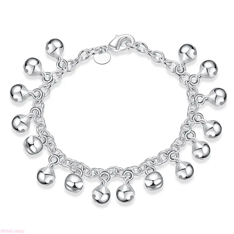Women's 925 Sterling Silver Exquisite Charm Bracelet - 12cm Premium Quality Jewelry with Delicate Pendant, 6g Lightweight Arm Candy Accessory for Adults, Bracelet Stacks, Daily & Formal Style Upgrade
