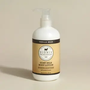 Dionis Vanilla Bean Goat Milk Body Lotion - Nourishing 8.5 oz Body Lotion for Hydration & Skin Nourishment