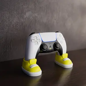 Ps5 Controller Stand Shoe Theme, Durable Gaming Accessory, Bright & Design, Modern Game Setup, Fashionable Desktop Display Rack, Game Console Accessories