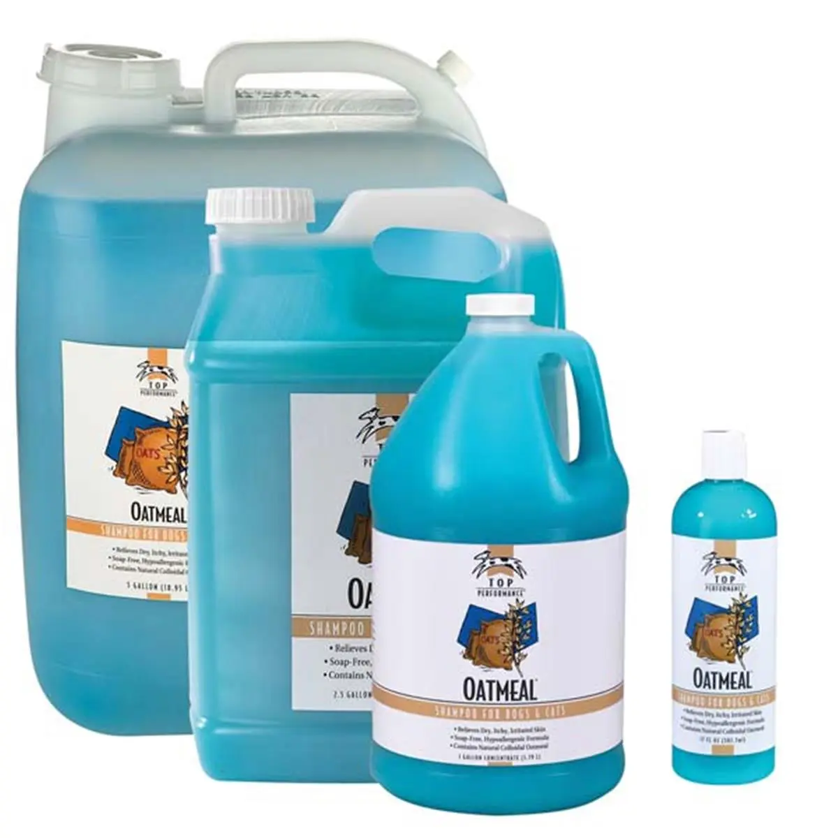 212 MAIN 2% Colloidal Oatmeal Dog & Cat Conditioner - 17oz Full-Strength Natural Mild Coconut, Soap-Free Shampoo for Anti-Itch Skin Relief, Animal-Safe Grooming Haircare Remedy