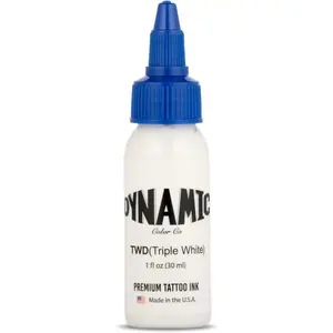 Dynamic Color Co Triple White Ink Bottle 1oz