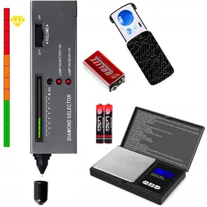 Tester,  Tester+200g/0.01g Mini  Scale+30X 60X 90X Mini LED Magnifying,Professional  Selector for Novice and Expert,Thermal Conductivity Meter