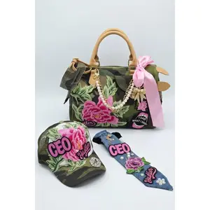 Peonies & Power Tie