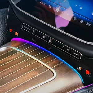 For Mercedes-Benz E-Class W214 Fast Charging Dock Dedicated Fast Charging + 4 Charging Ports + Ambient Lighting