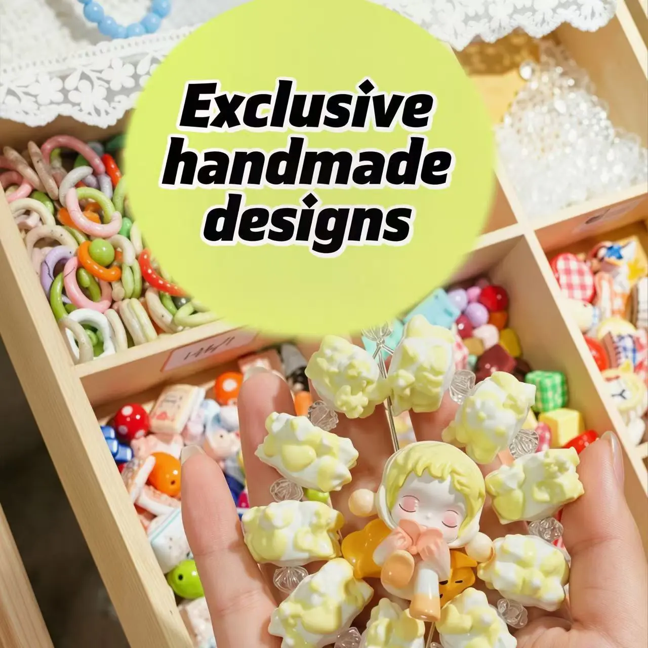 #3 Custom Beaded Charms Personalized Handmade Accessories