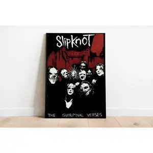 Slipknot Album Cover Poster Music Wall Art Print