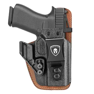 WARRIORLAND IWB Hybrid Holster – Fits Glock 43 / 43X / 48 | Optic Ready | Adjustable | Right-Hand Comfort Carry