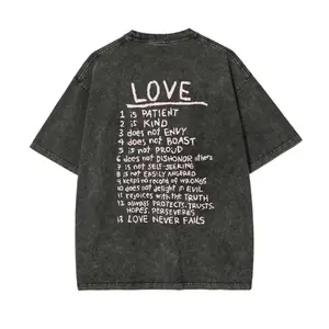 Love Like Jesus Unisex Washed T-Shirt