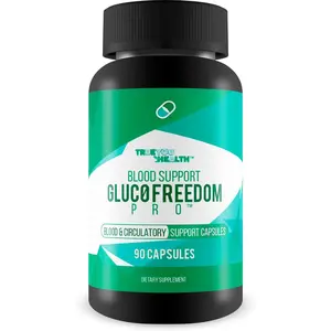 Blood Support Gluc0 Freedom Pro - Our Best Blood Health Capsules - Blood Health Blood Balance Supplement - Blood Health Supplements - Blood Boost & Blood Flow Supplement - Blood Circulation Supplement