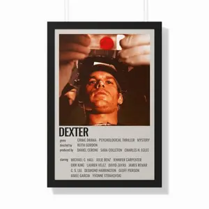 Dexter Poster, Home Decor Poster Teen Room Decor Poster