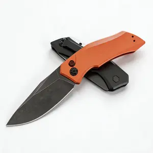 7100 Outdoor Folding Knife, Pure Aluminum Handle,High Hardness Steel,Outdoor Camping, Driving Fishing EDC Tool, Best Gift