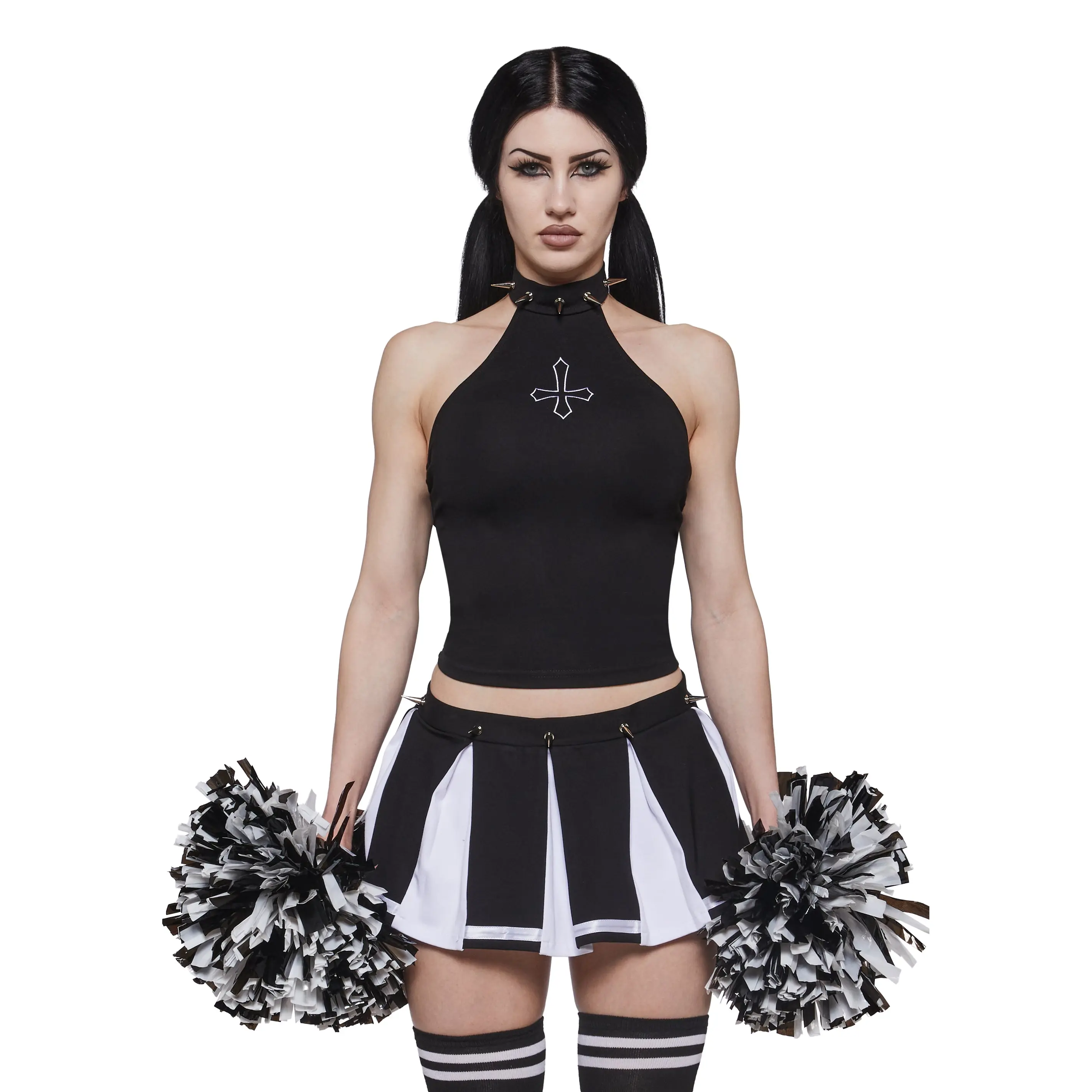 Goth Cheerleader Costume