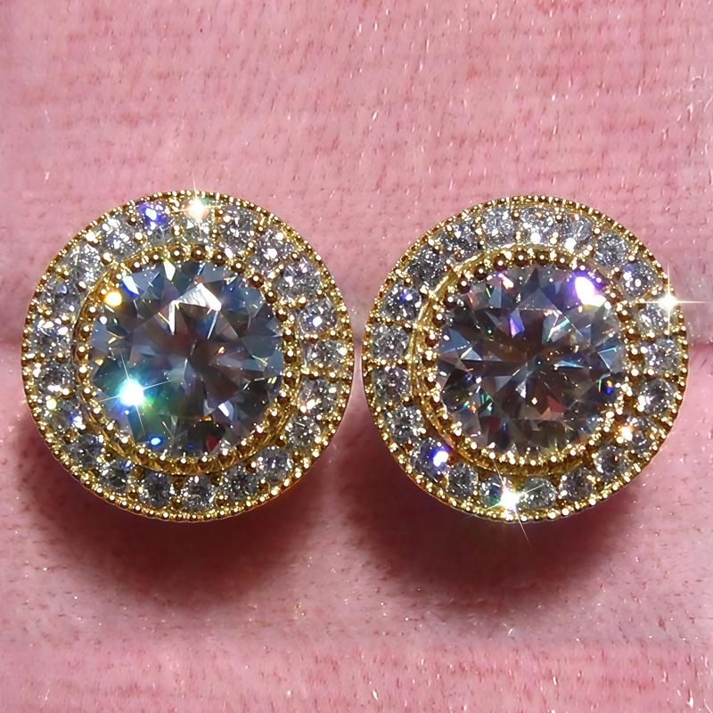 Fashionable and elegant earrings, sparkling accessories for women, earrings for women, Circular inlay design,stylish accessories, casual and fashionable jewelry, Mother's Day and Valentine's Day gifts, jewelry gifts for her