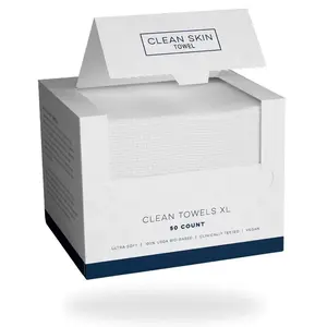 Large-Sized Facial Cleansing Towels, Thickened Disposable Paper Boxes, Skin Softening & Gentle Cleaning, Ideal for Daily Use
