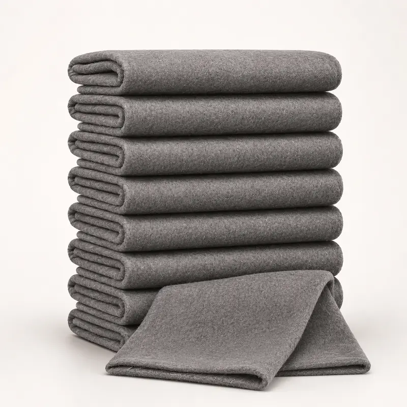 10-Count Reusable Thickened Microfiber Cleaning Cloths Streak-Free Wipes for Windows Glass & Car Eco-Friendly & Effective Dirt Trapping