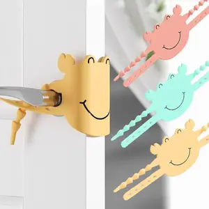 Door Silencers for Slamming - Door Latch Cover,3pcs  Latch Covers Door Slam Stopper