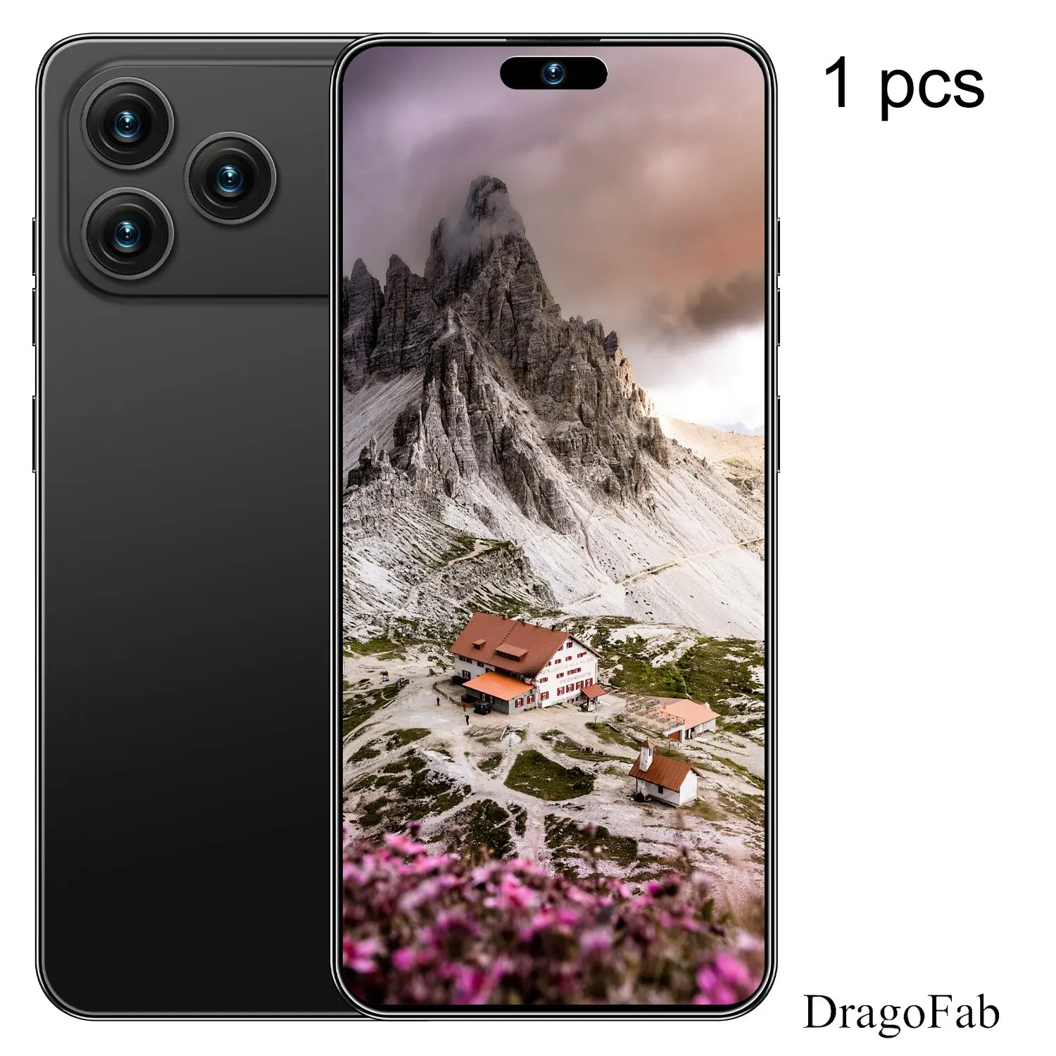 I25 Ultra Android Smartphone, 6.93 Inch Dual Sim Cellphone, 16+20mp Camera, 256GB Expandable Memory, 6gb RAM, 5000mah Battery, Octa-Core Cpu, 4g Network